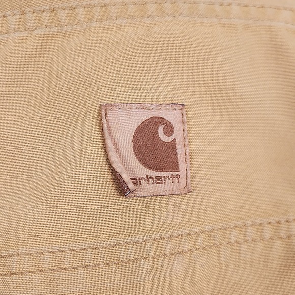 Carhartt Double Knee Pants 34x30 (Actual 32x28) Brown Relaxed Upland Field - Picture 10 of 16